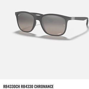 Polarized Grey Ray-bans Silver Mirror Chromance